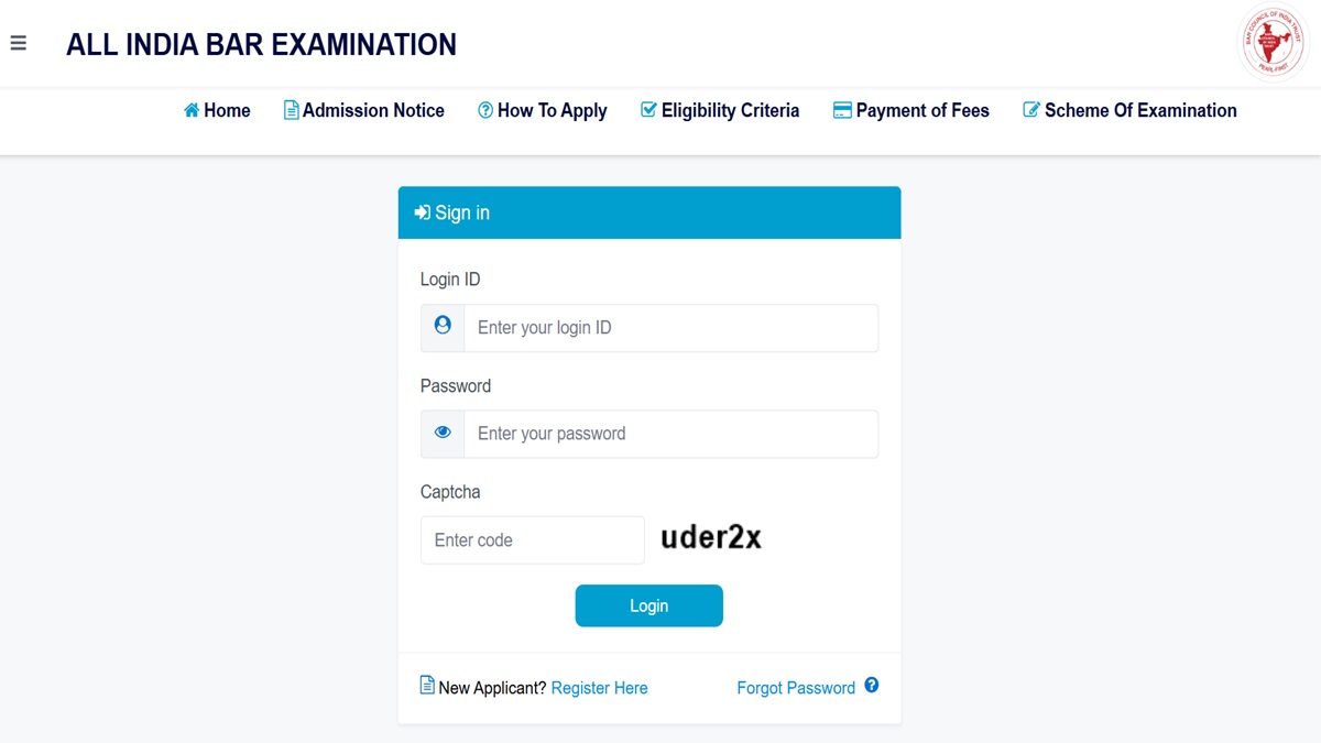 AIBE 20 Admit Card 2025 Released Today – Download Hall Ticket at allindiabarexamination.com