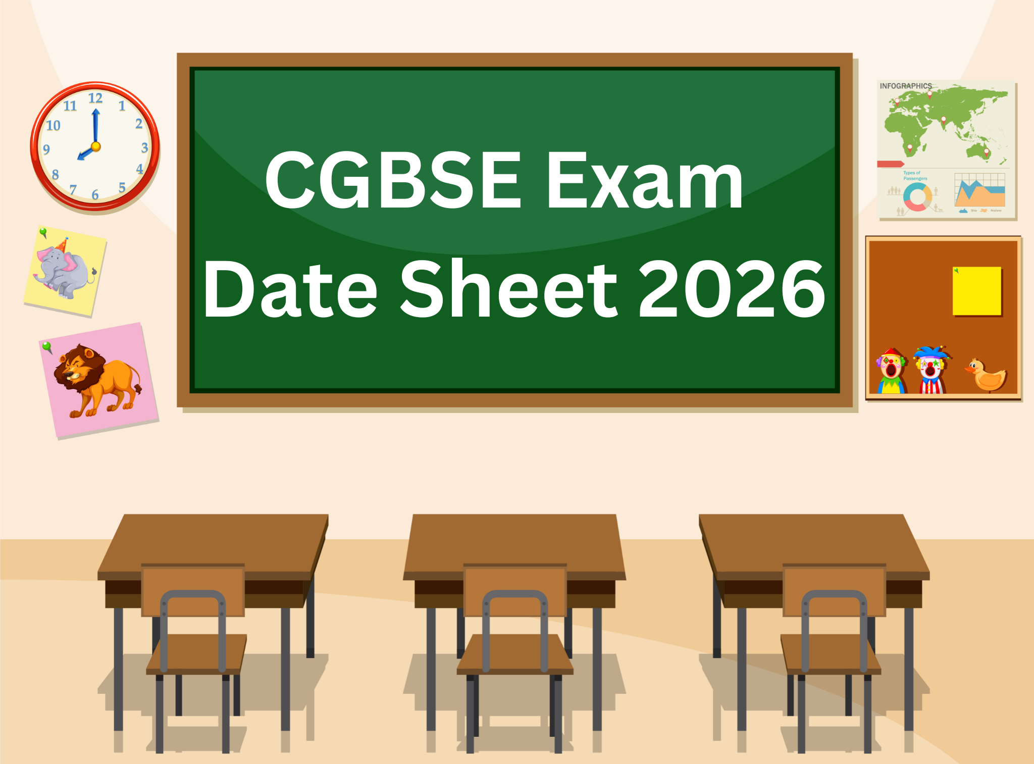 CGBSE Exam Date 2026: CG Board Class 10 & 12 Time Table Released