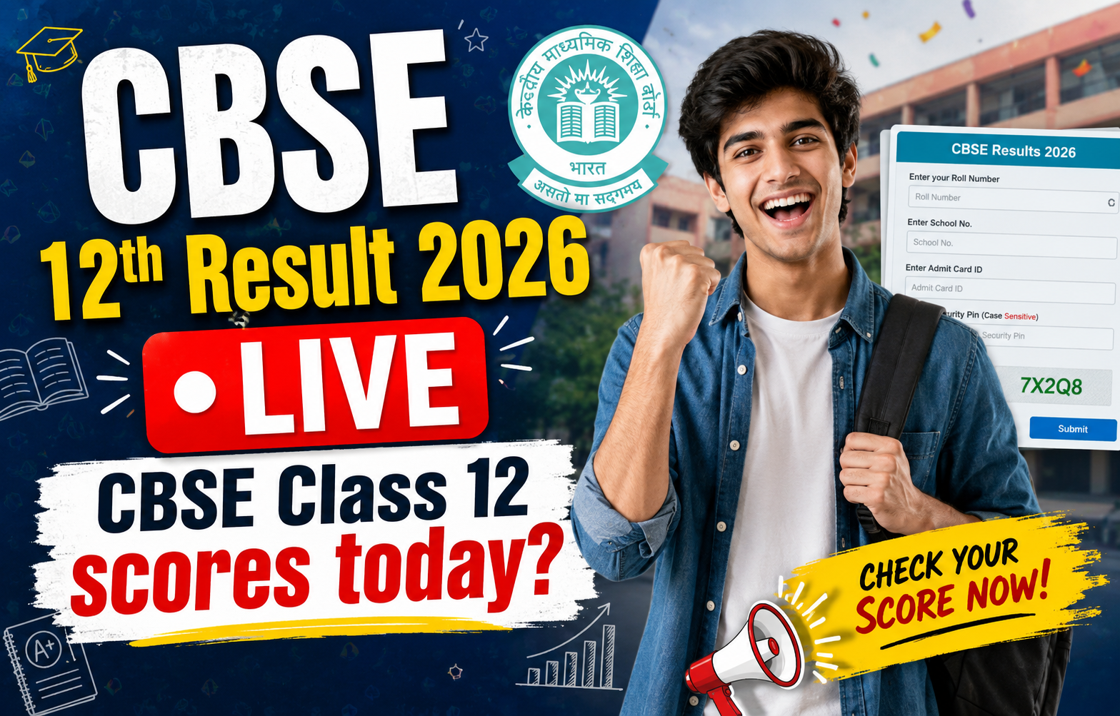 CBSE class 12th result 2026