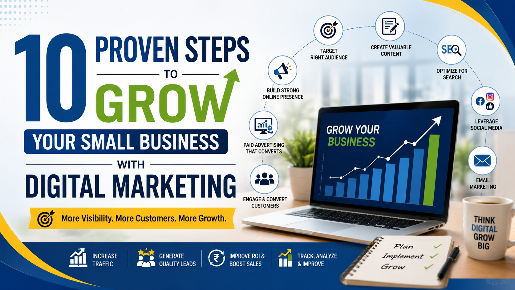 10 Proven Steps to Grow Your Small Business with Digital Marketing