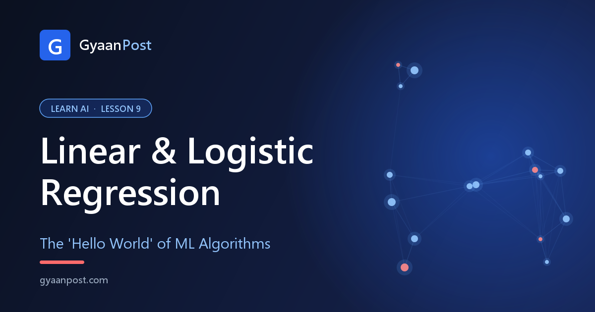 Linear & Logistic Regression Explained with Examples