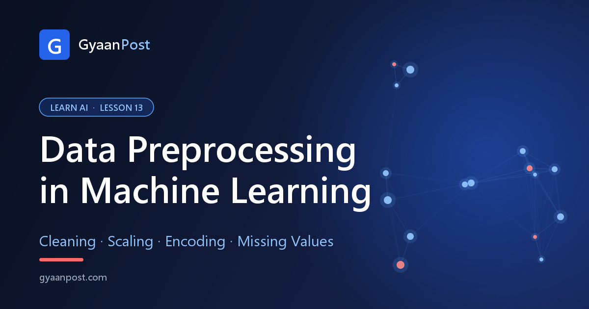 Data Preprocessing in Machine Learning: Cleaning, Scaling & Encoding (Beginner's Guide)