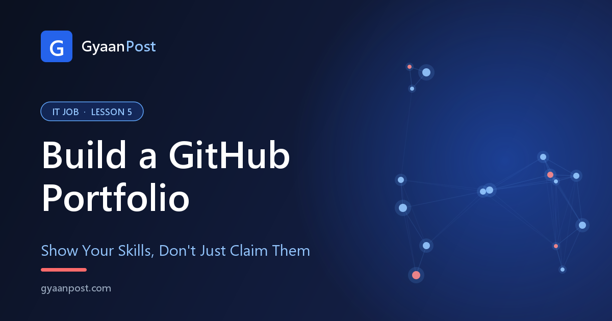 How to Build a GitHub Portfolio as a Fresher (Step by Step)