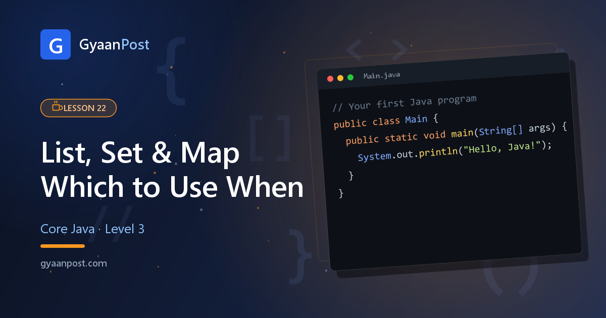 List, Set and Map in Java: How to Use Each (with Examples)