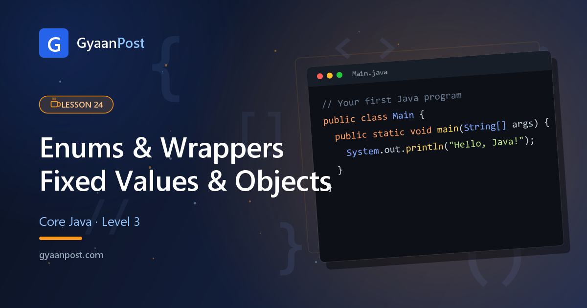 Enums and Wrapper Classes in Java Explained