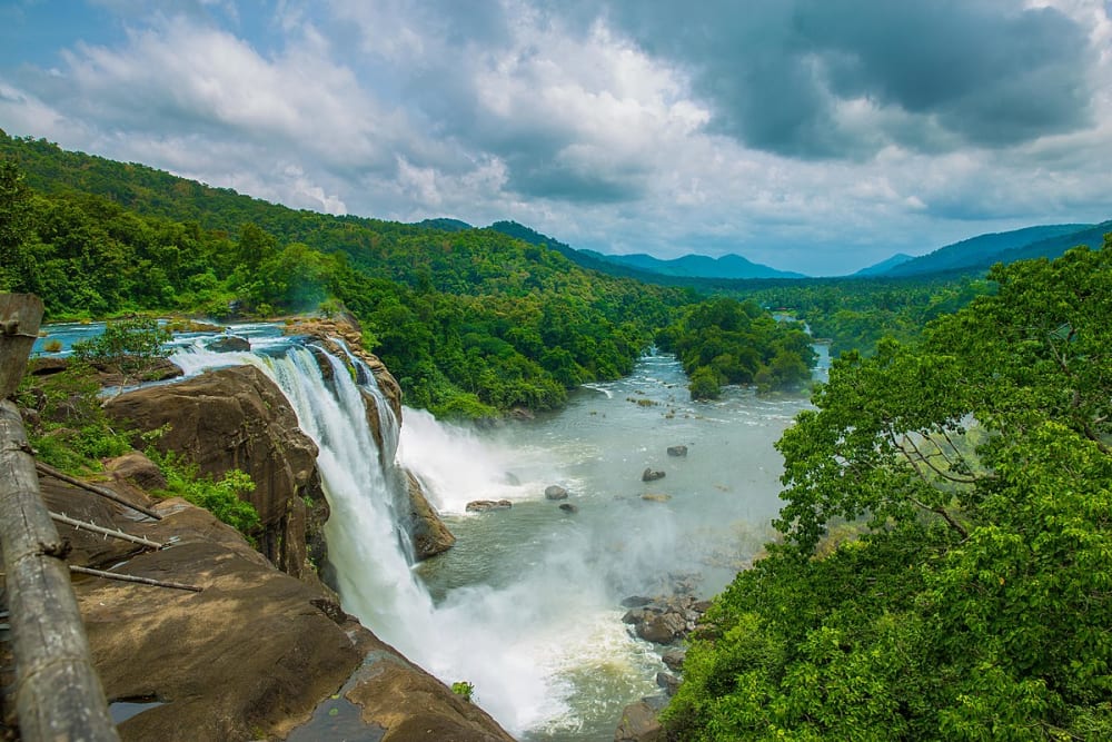 Athirapally Falls filming location in Kerala