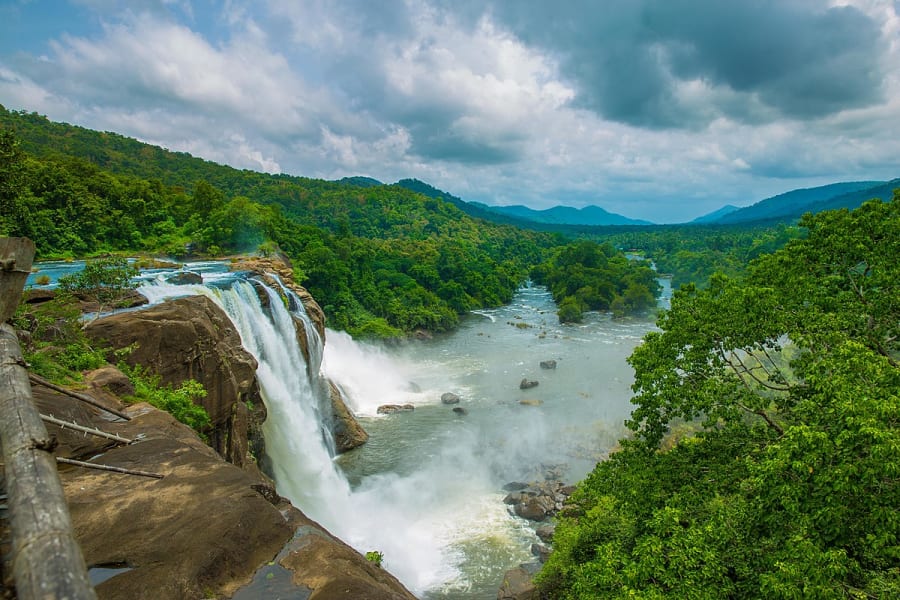 Athirapally Falls filming location in Kerala