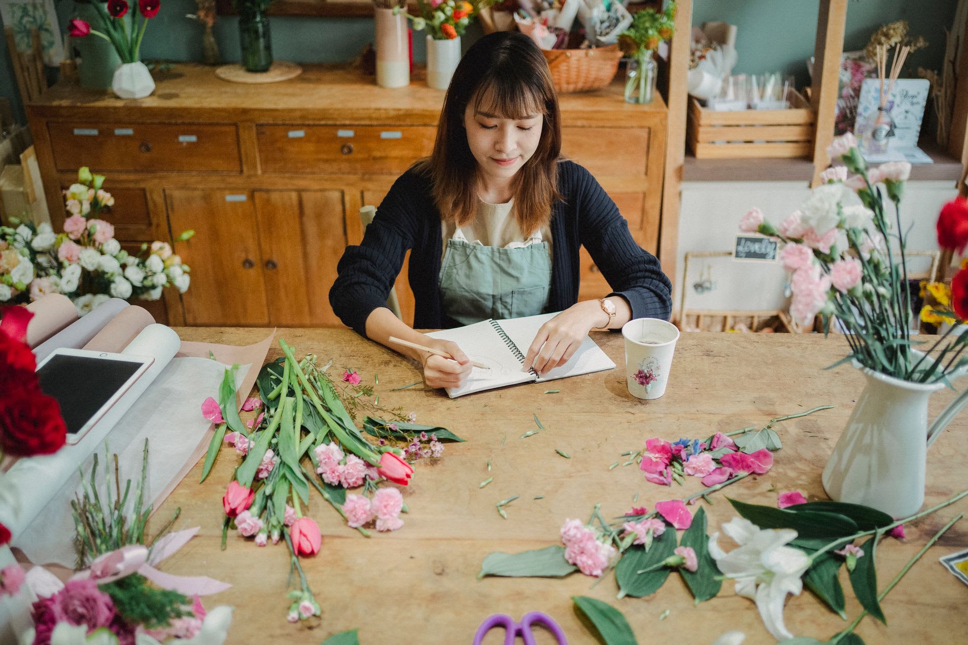 Behind the studio: a day with our florists