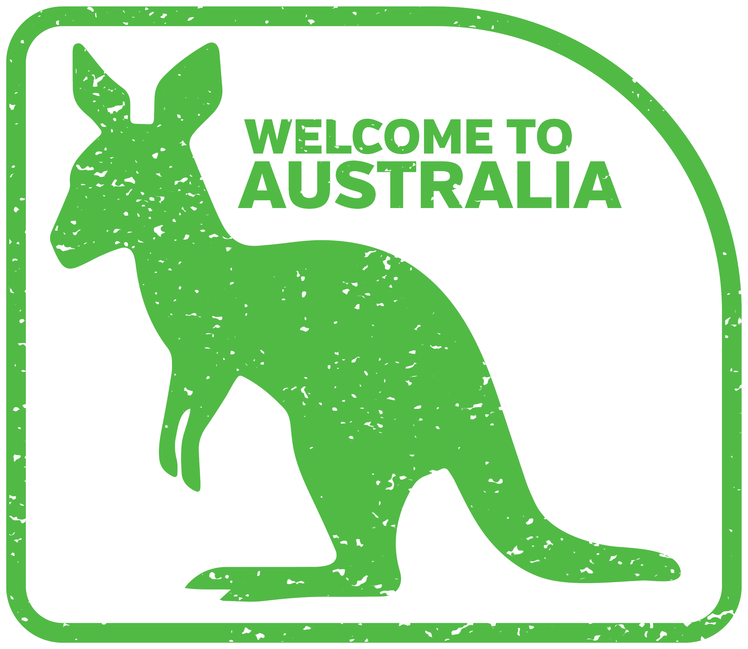 Australia passport stamp