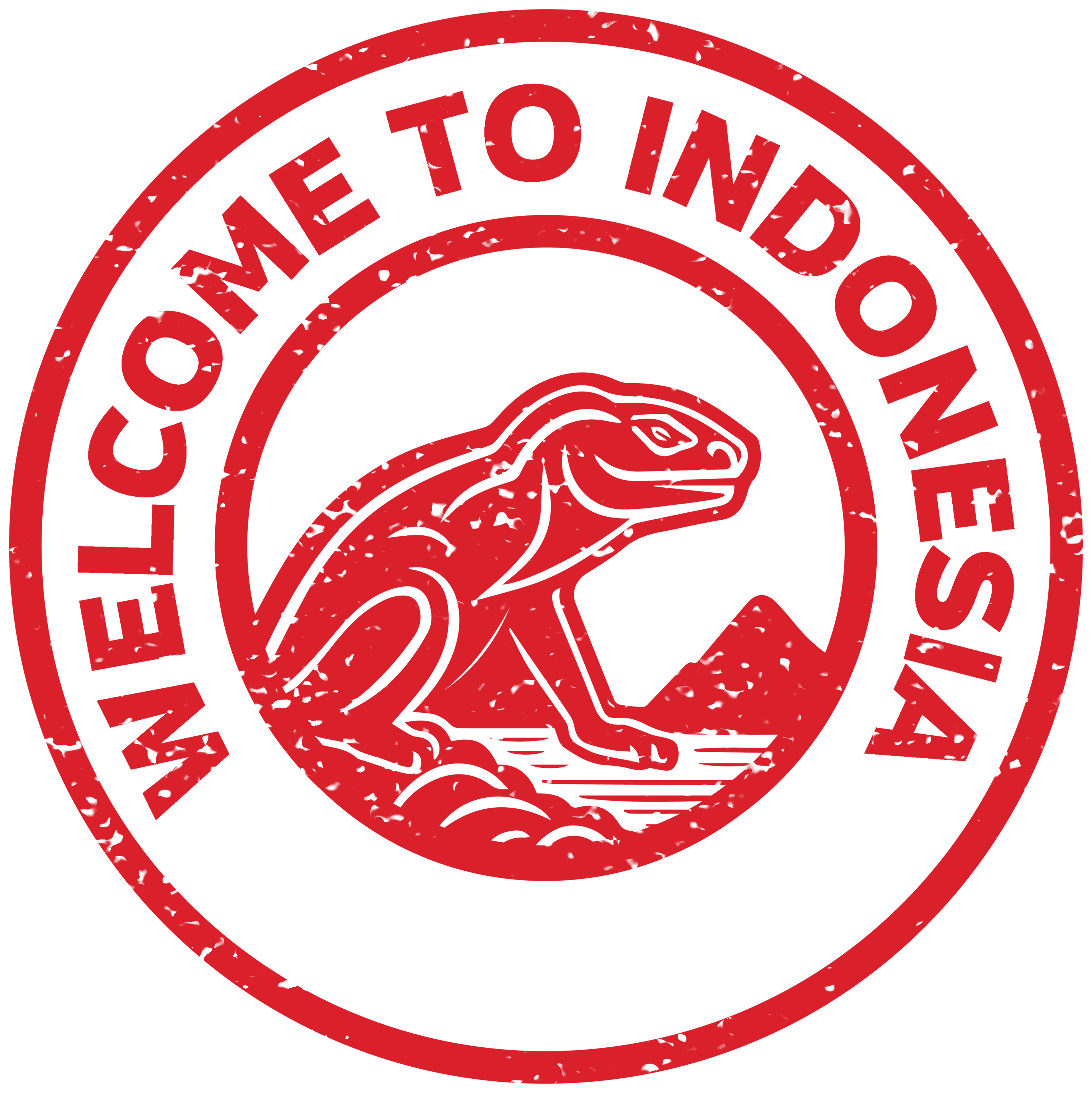 Indonesia passport stamp