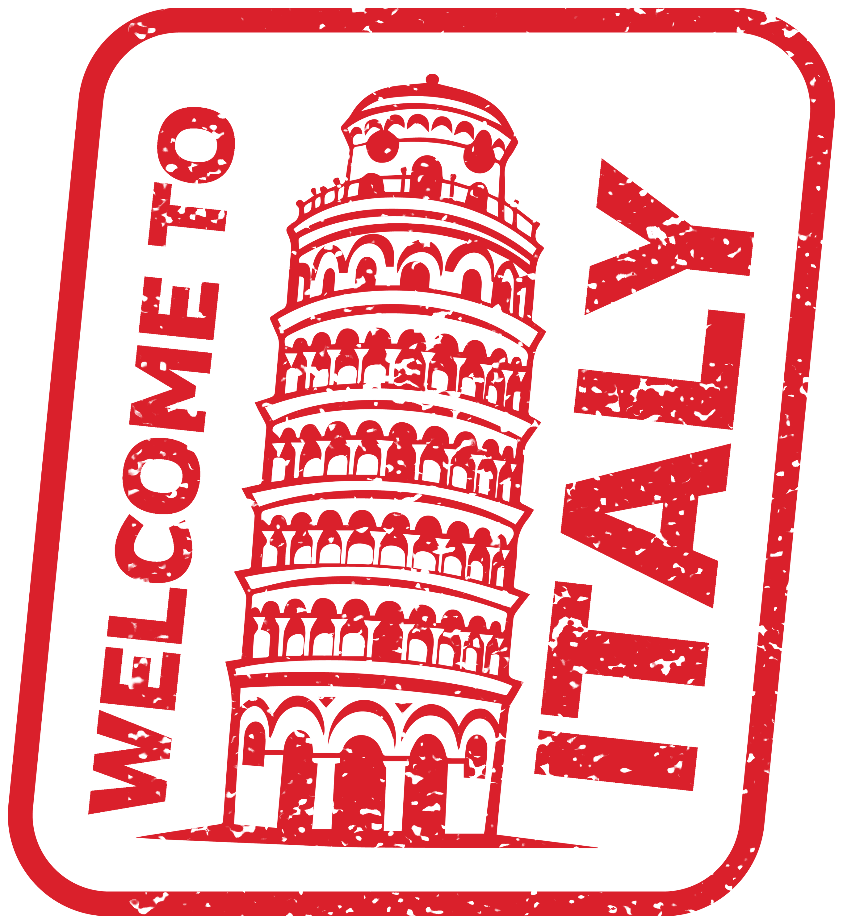 Italy passport stamp