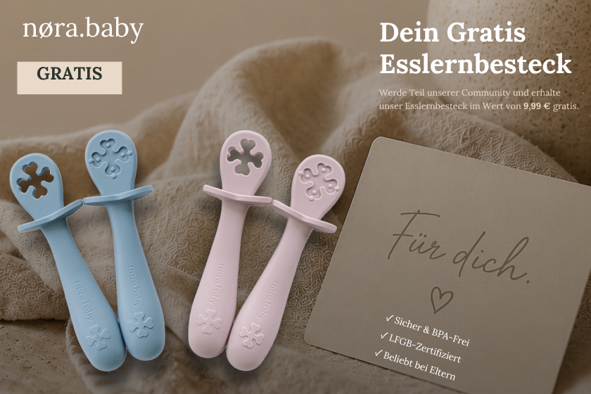 n&oslash;ra.baby Gratis Lernbesteck