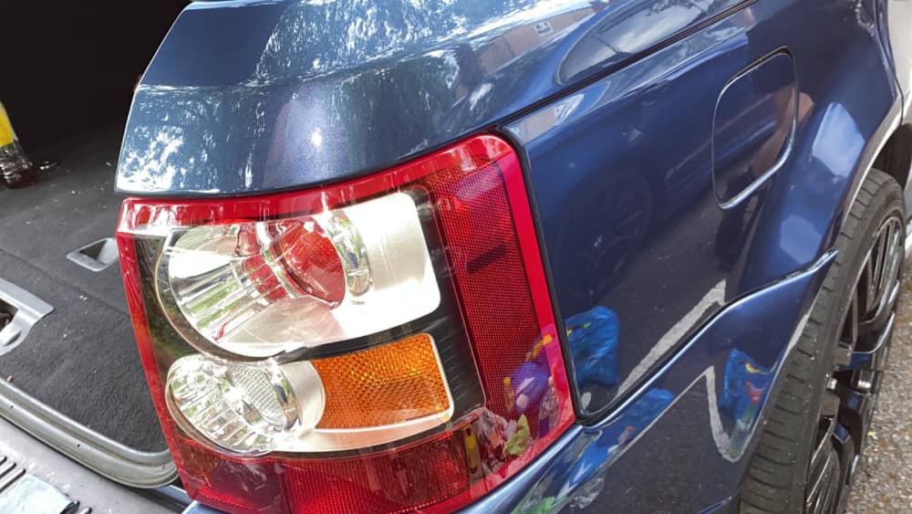 Automobilis po atliktų estetikos darbų
