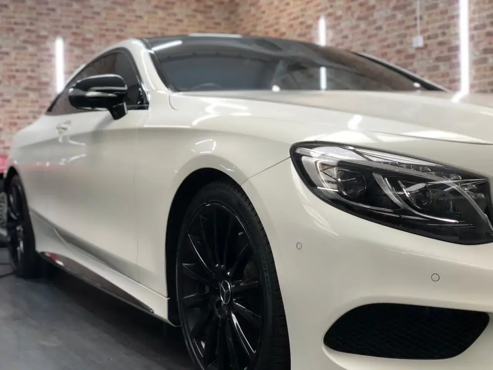 Automobilis po atliktų estetikos darbų