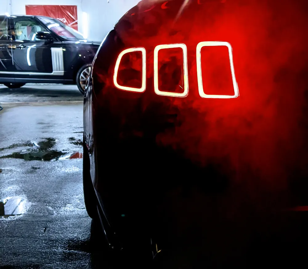 Automobilis po atliktų estetikos darbų