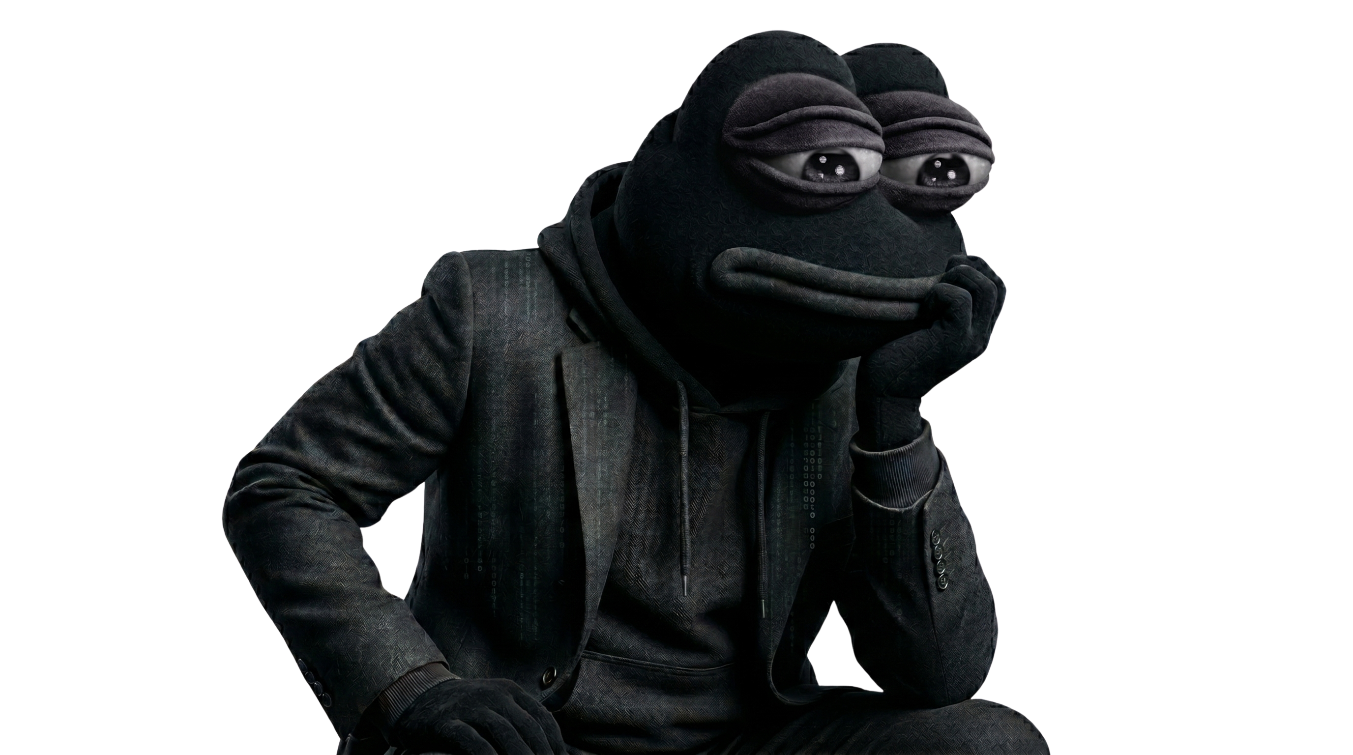 Dark Pepe Thinking