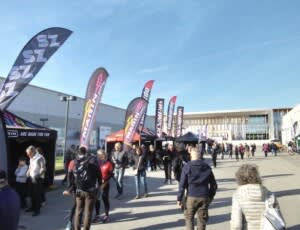 oplus_0 Gli esterni della fiera del Cicloturismo