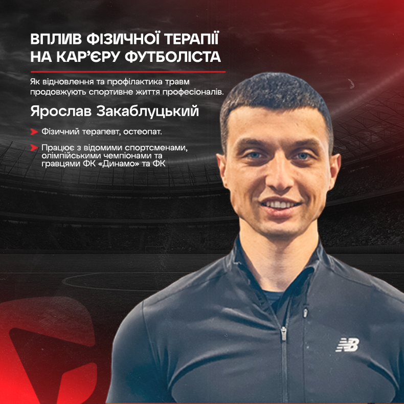Вплив фізичної терапії на кар'єру професійного футболіста