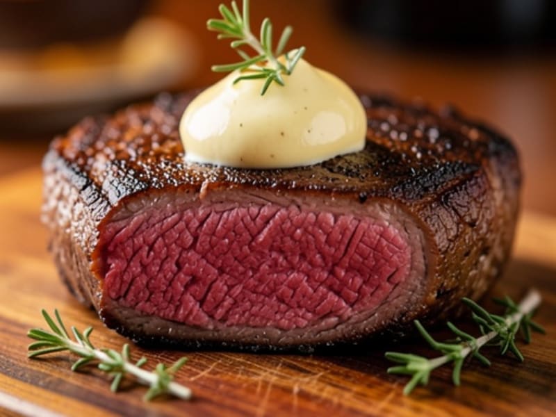 Dry-Aged Ribeye with Bone Marrow Butter