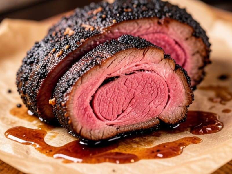 Texas Low-and-Slow Smoked Beef Brisket