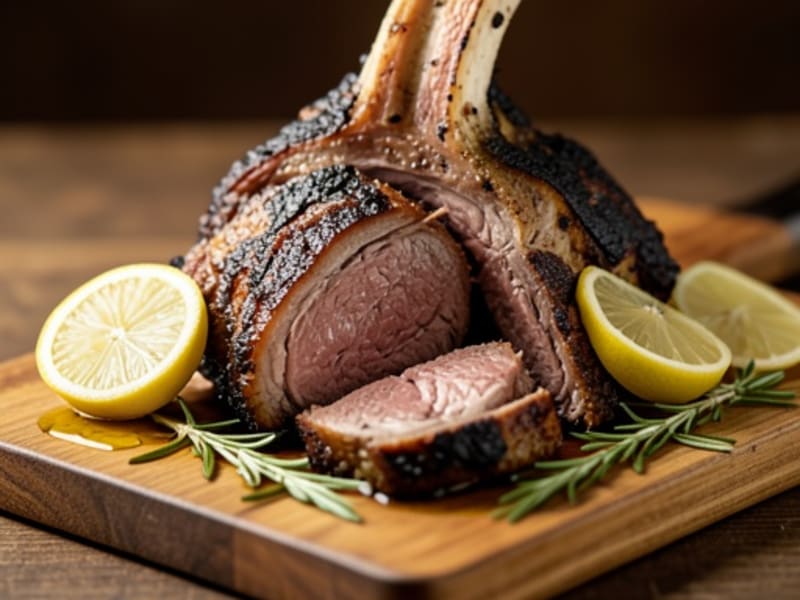 Grilled Porterhouse T-Bone Fiorentina