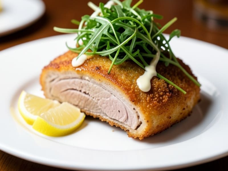Milanese-Style Breaded Veal Cutlet