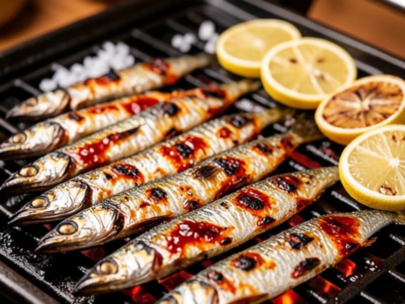 Portuguese Piri-Piri Grilled Sardines