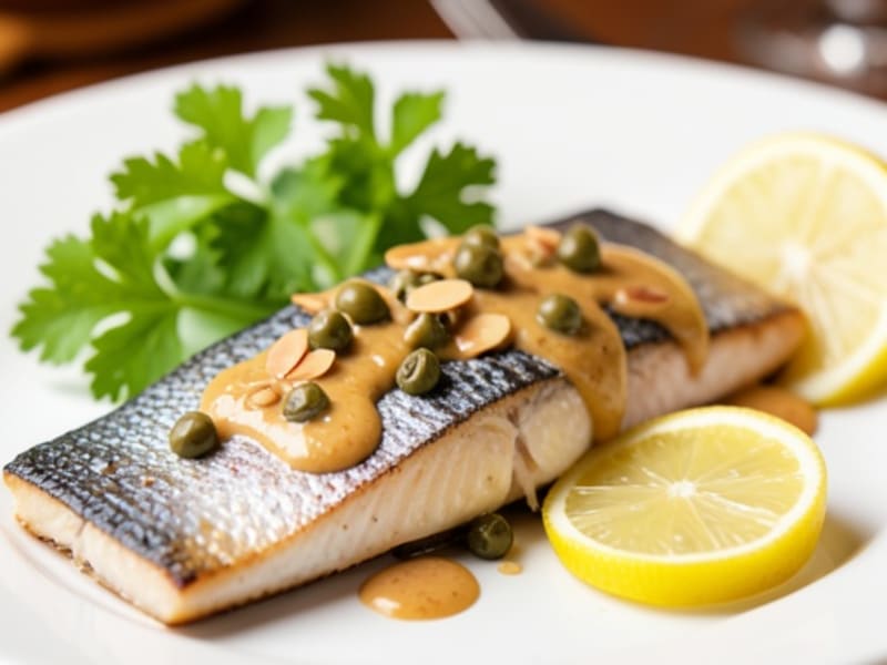 Pan-Roasted Trout with Almond Brown Butter