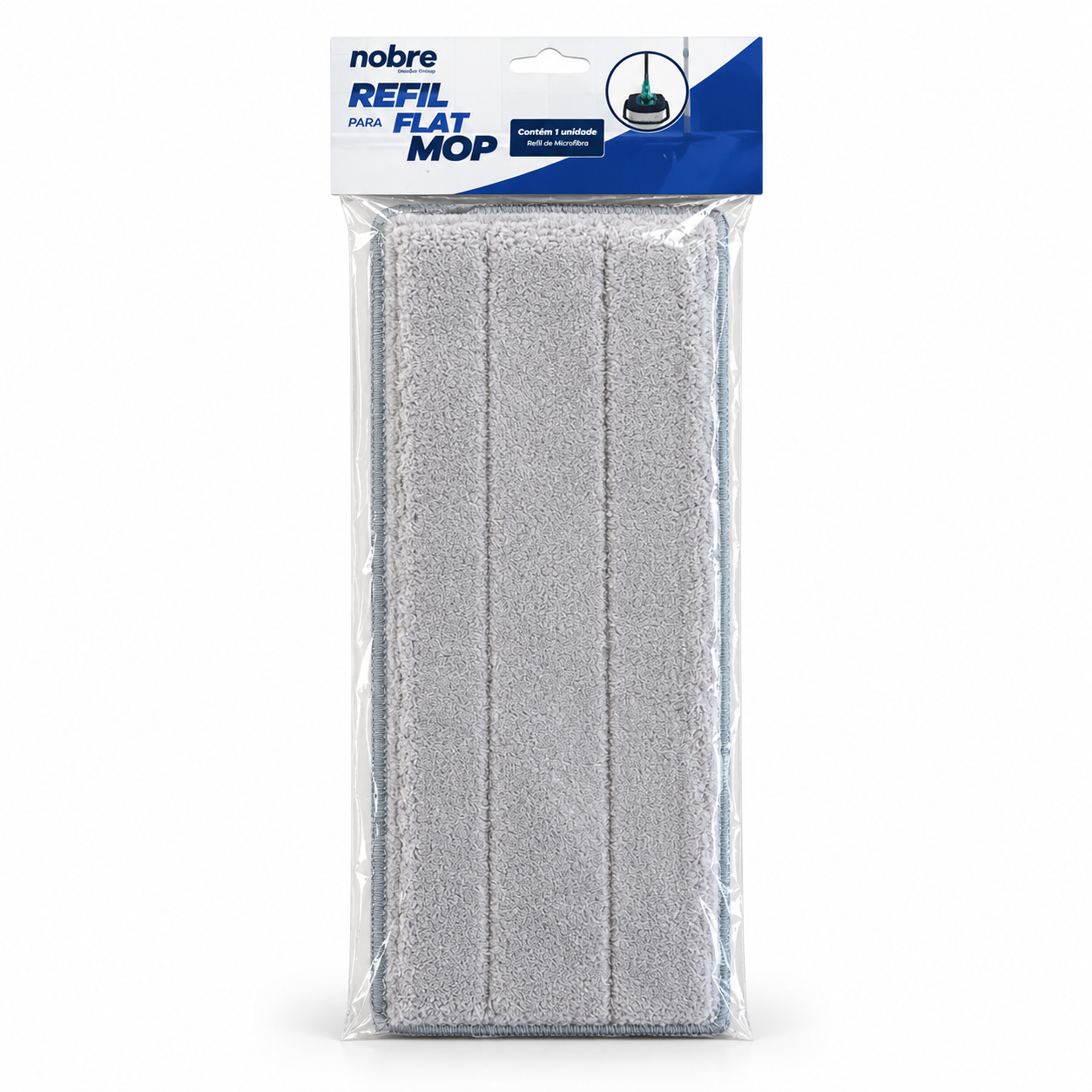 Refil Microfibra Flat Mop