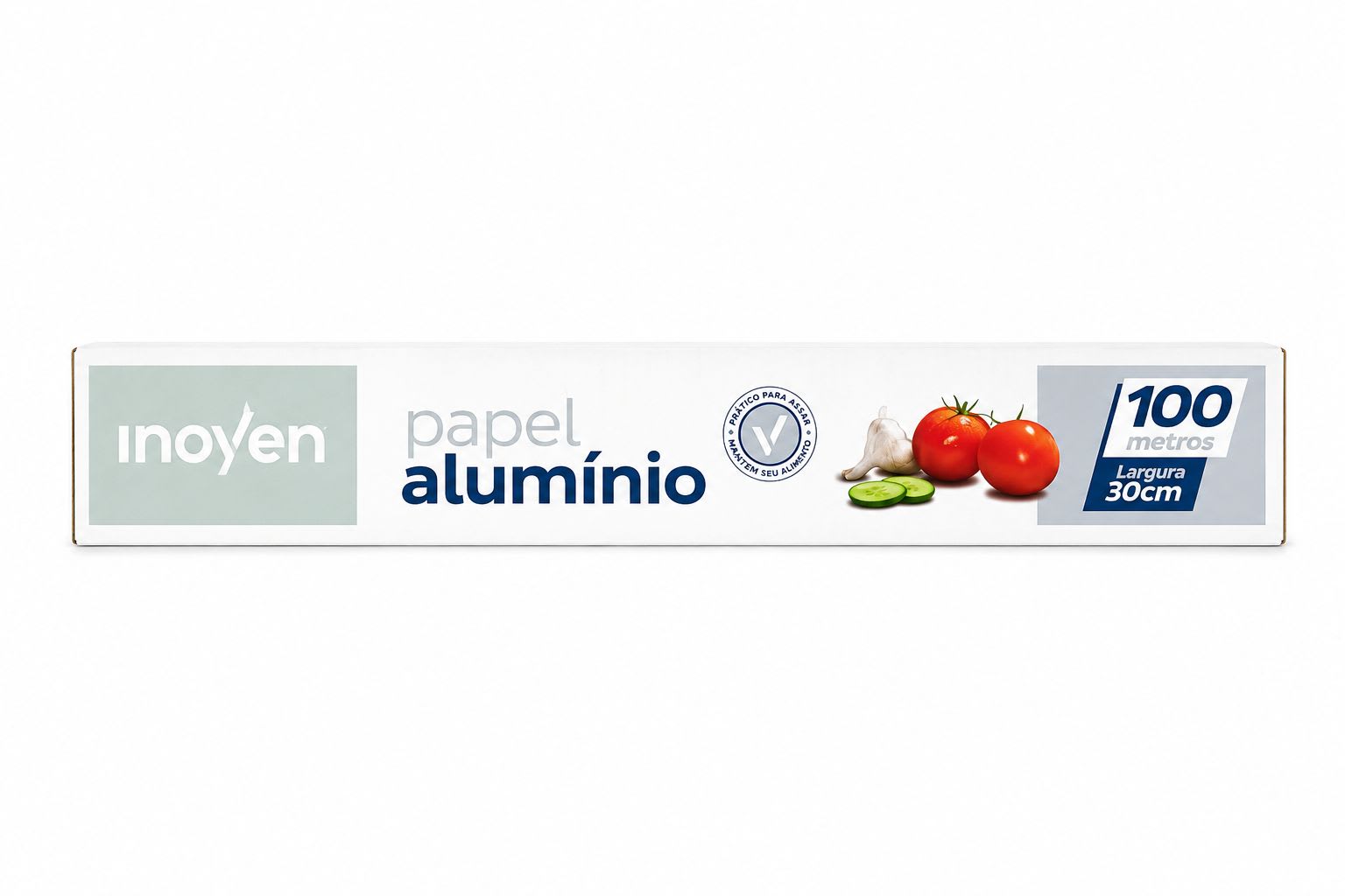 Folha Alumínio 30cmx100m