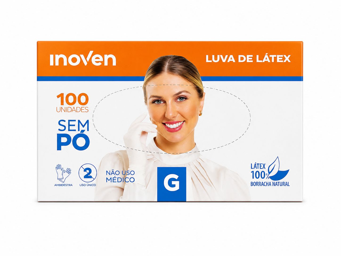 Luva Látex Sem Pó G