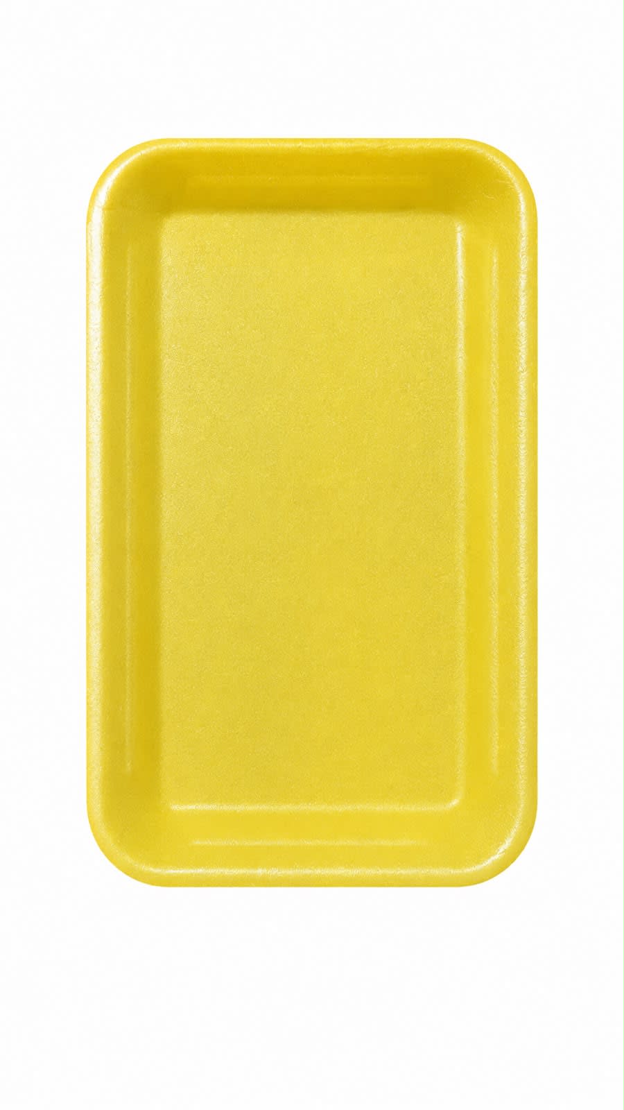 FR02 Bandeja EPS Rasa Amarela Fardo 400un