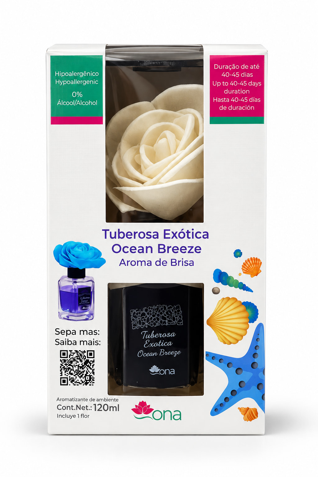 Flor Aromatizante Aroma de Brisa 120ml