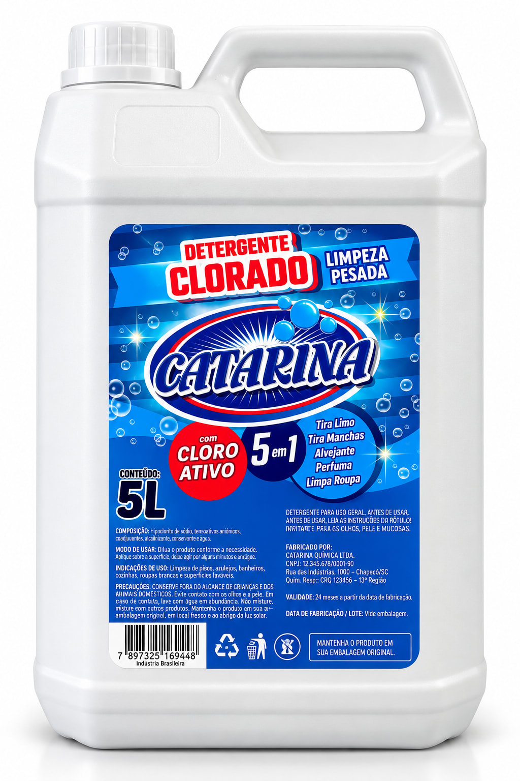 Detergente Clorado 5L