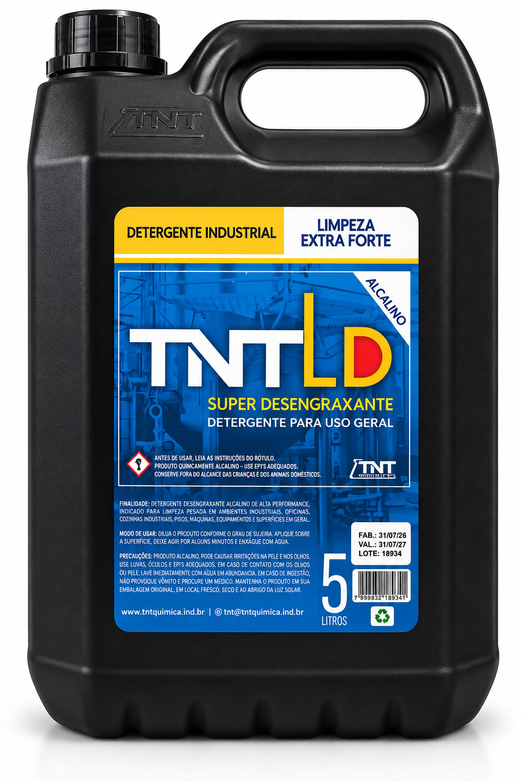 Detergente Industrial Extra Forte LD 5L