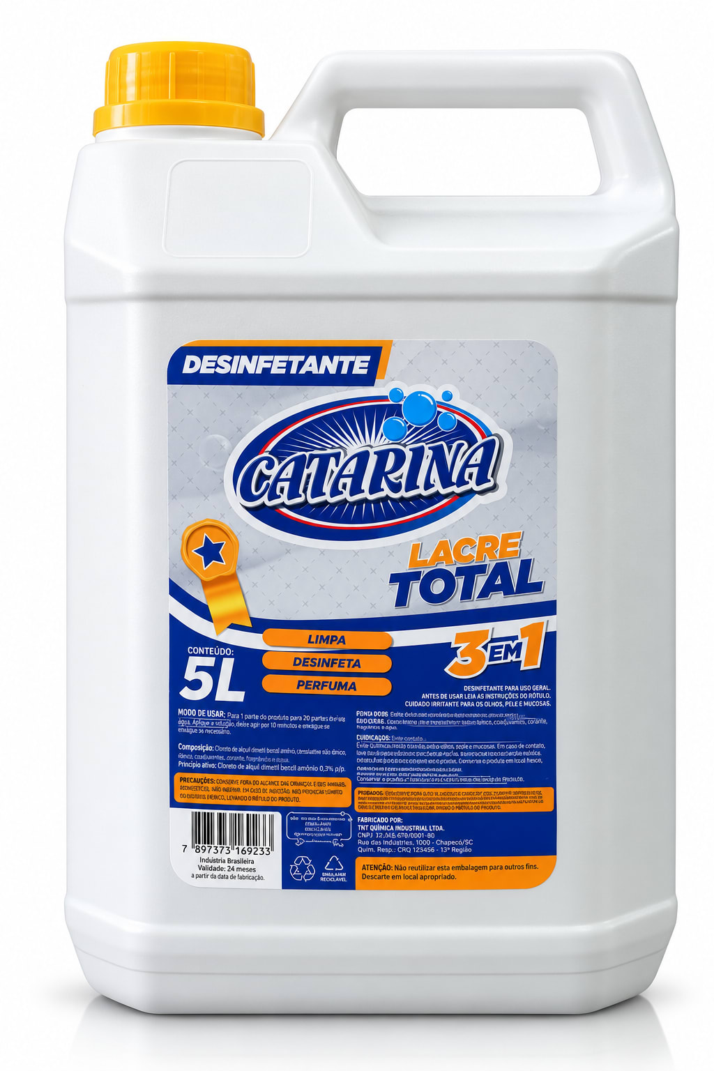 Desinfetante Lacre Total 5L