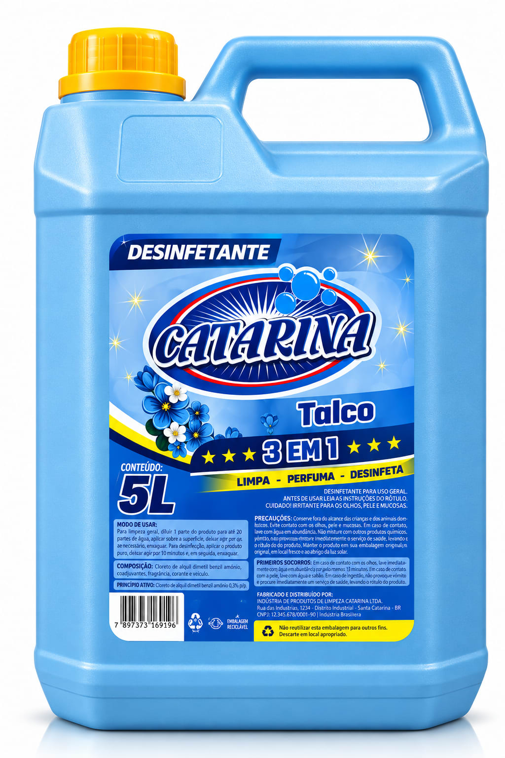 Desinfetante Talco 5L