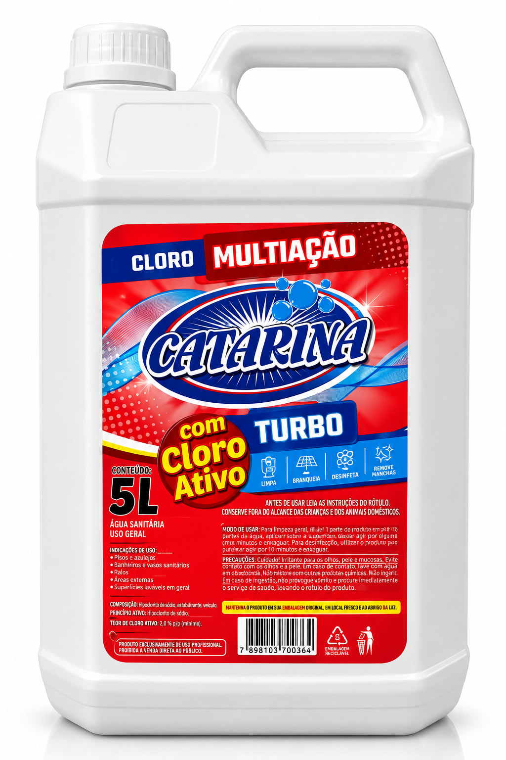 Cloro Multiação Turbo 5L