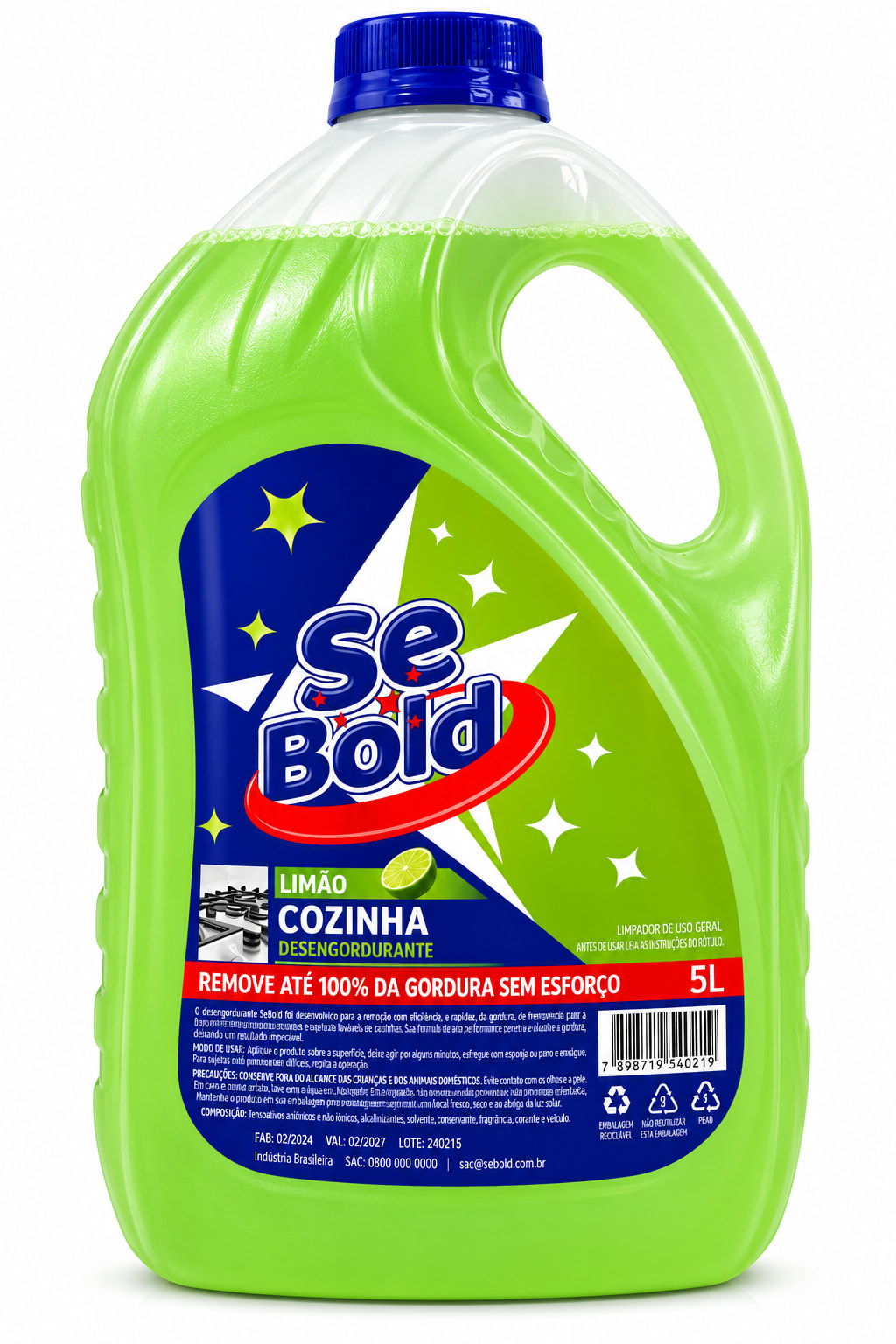 Desengordurante de Limão 5L