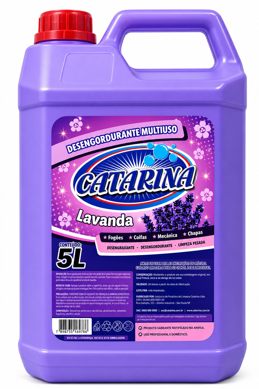 Desengordurante Multiuso Lavanda 5L