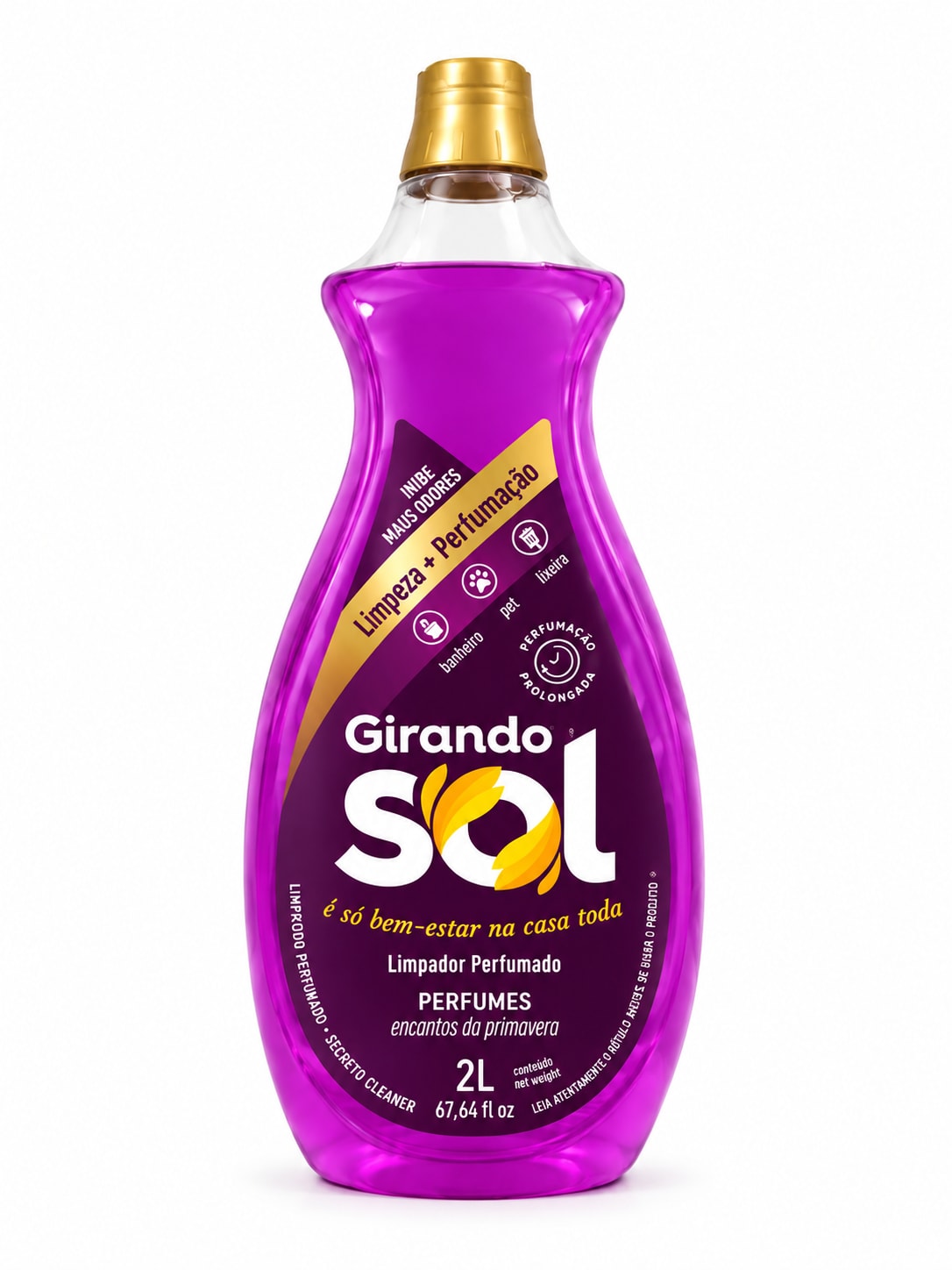 Limpador Perfumado 2L (Primavera/Oceano/Magia)