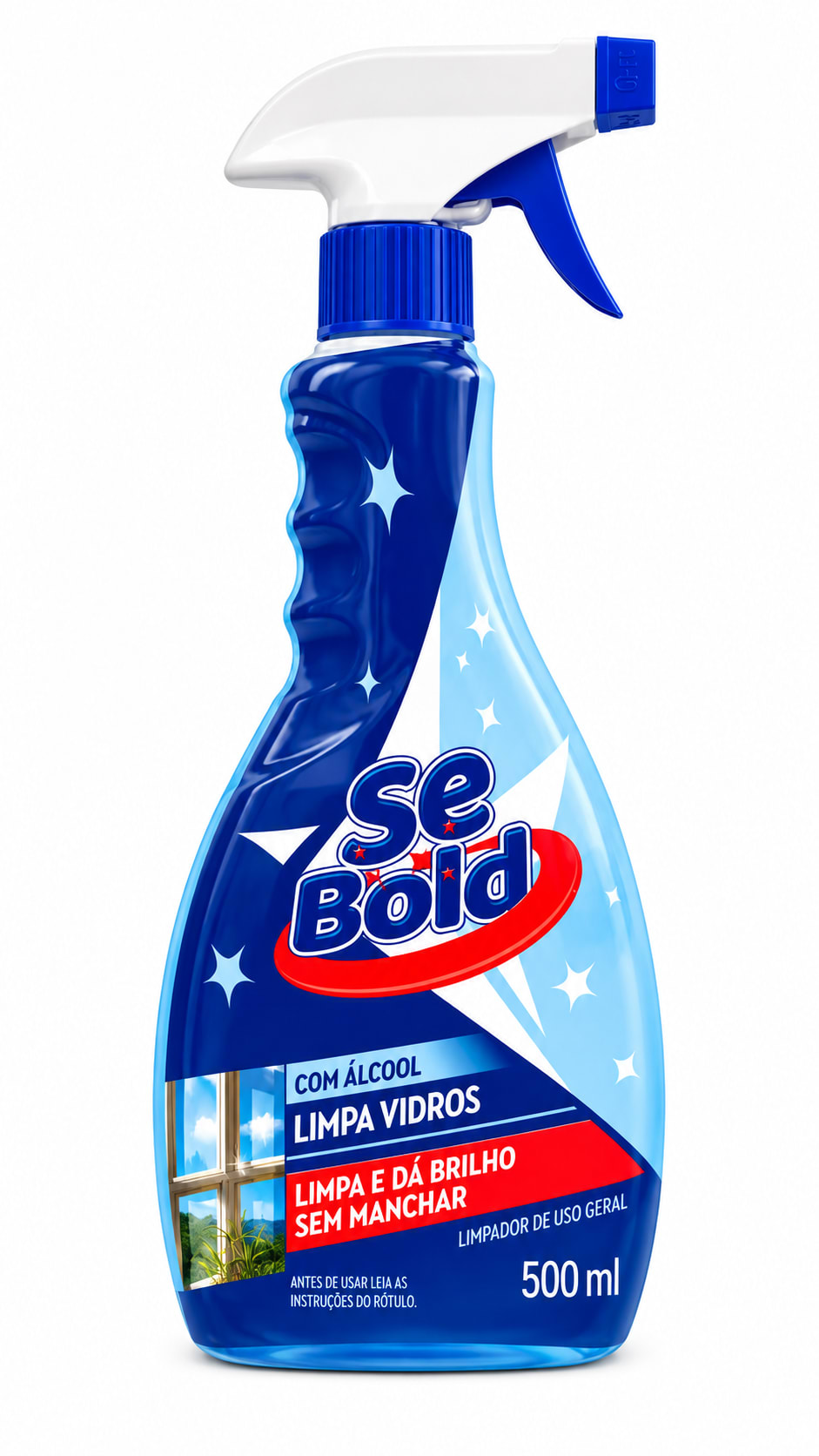 Limpa Vidros Gatilho 500ml