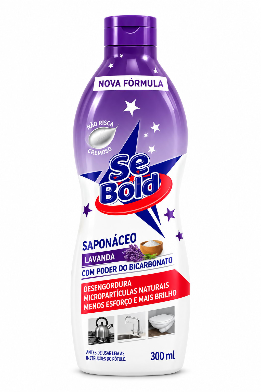 Saponáceo Cremoso Lavanda 300ml