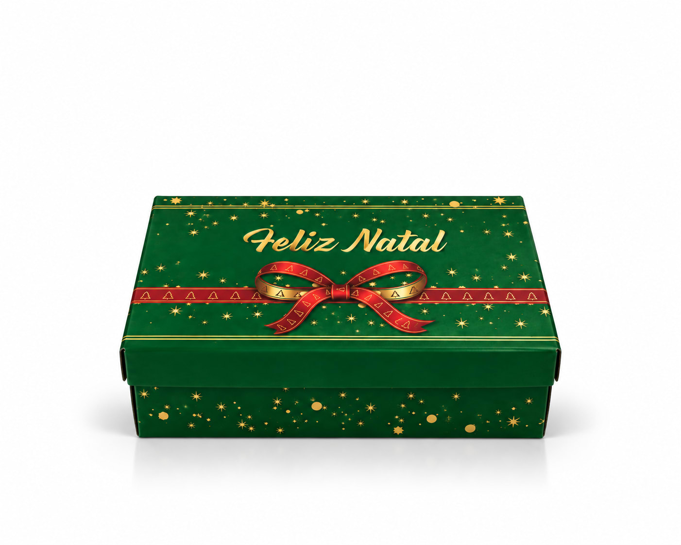 Caixa para 6 Doces Feliz Natal