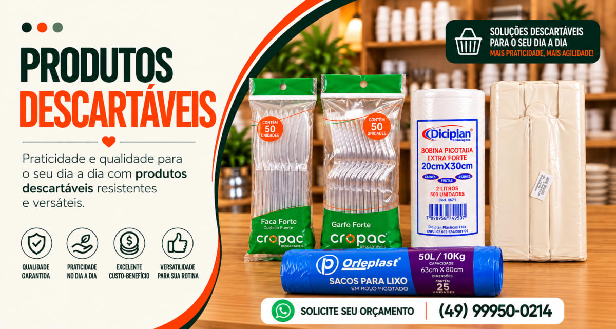 Descartáveis - Fale conosco