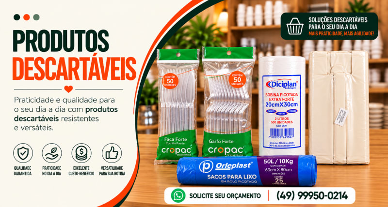 Descartáveis - Fale conosco