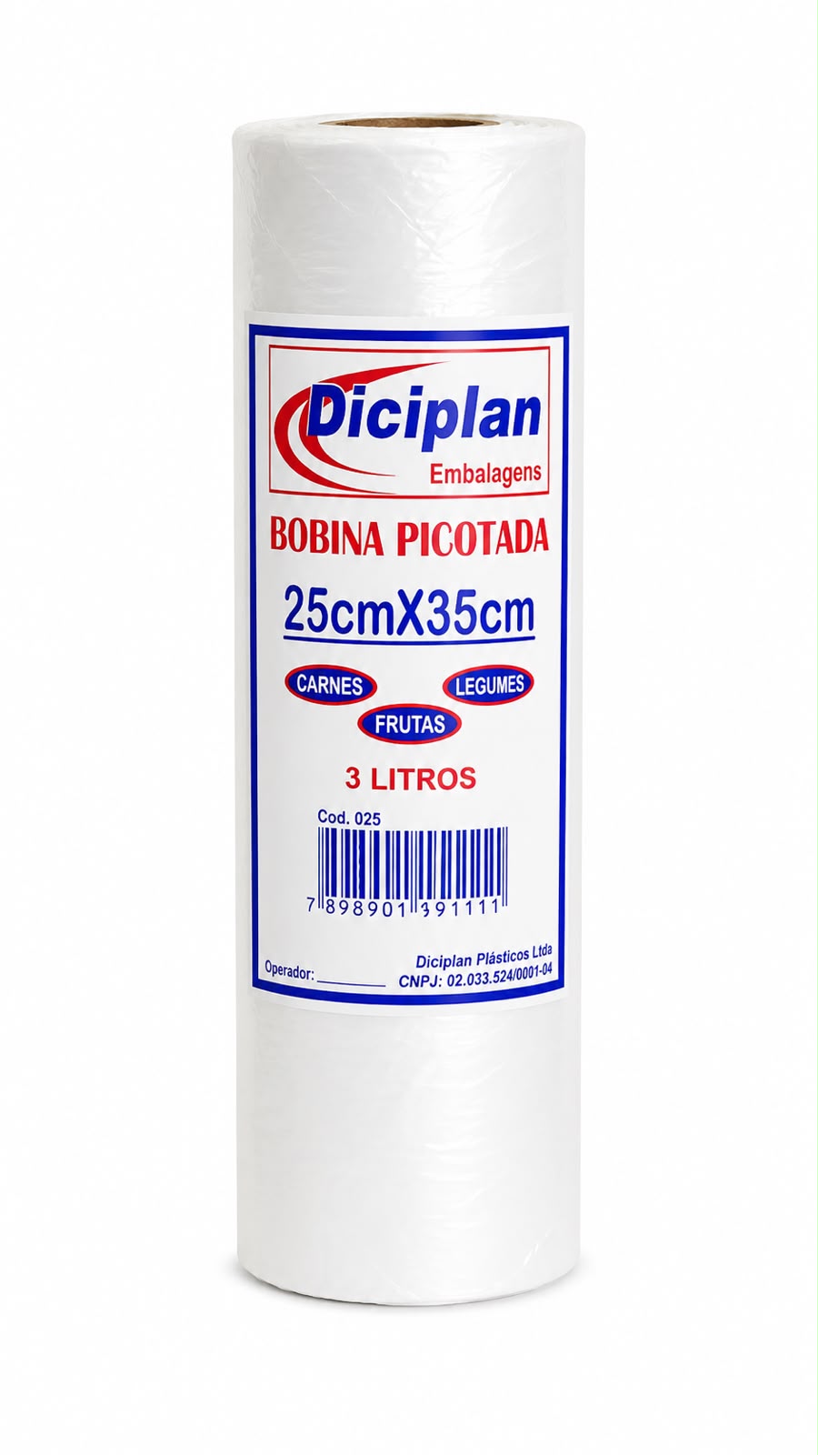 Bobina Picotada 25x35 3L