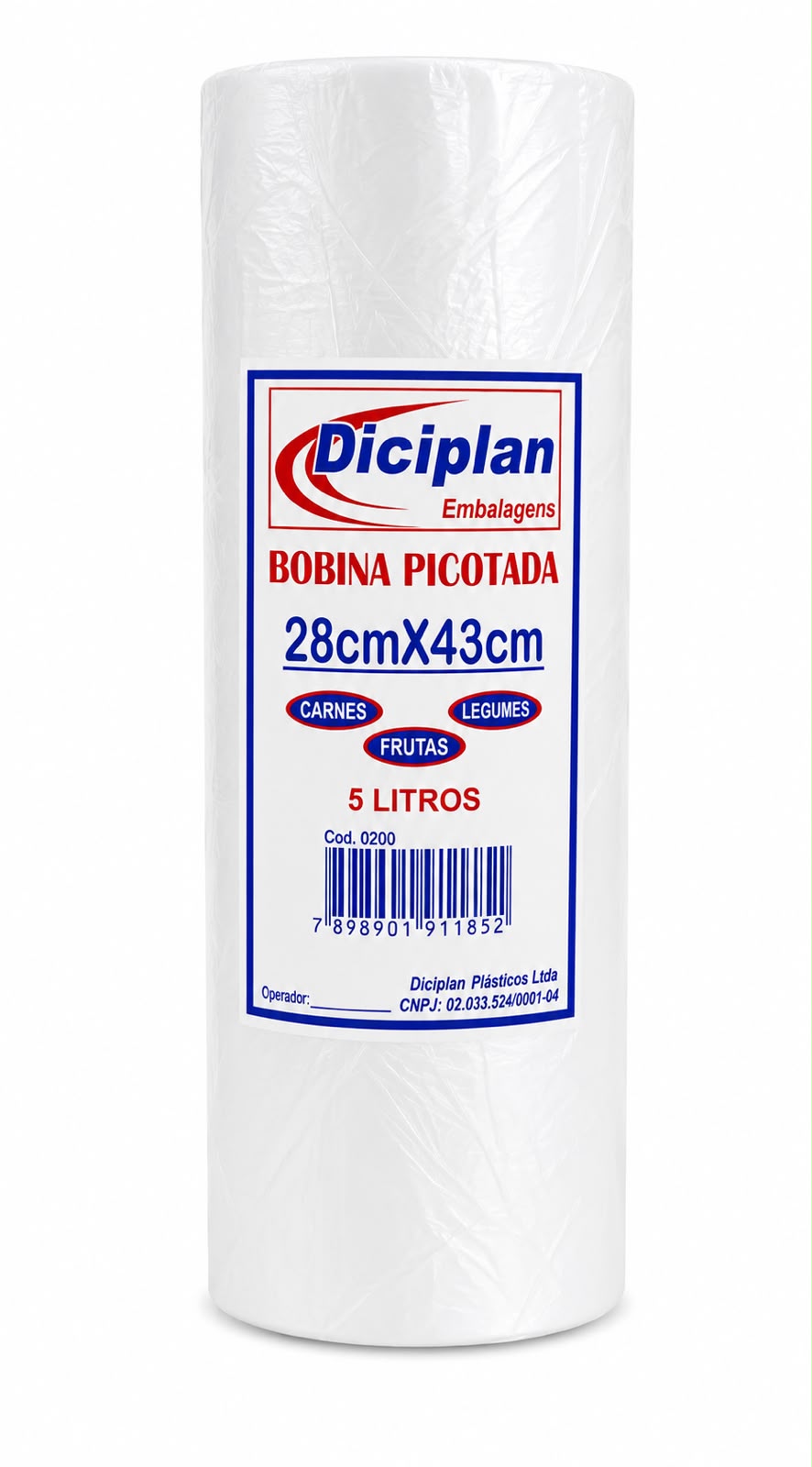 Bobina Picotada 28x43 5L