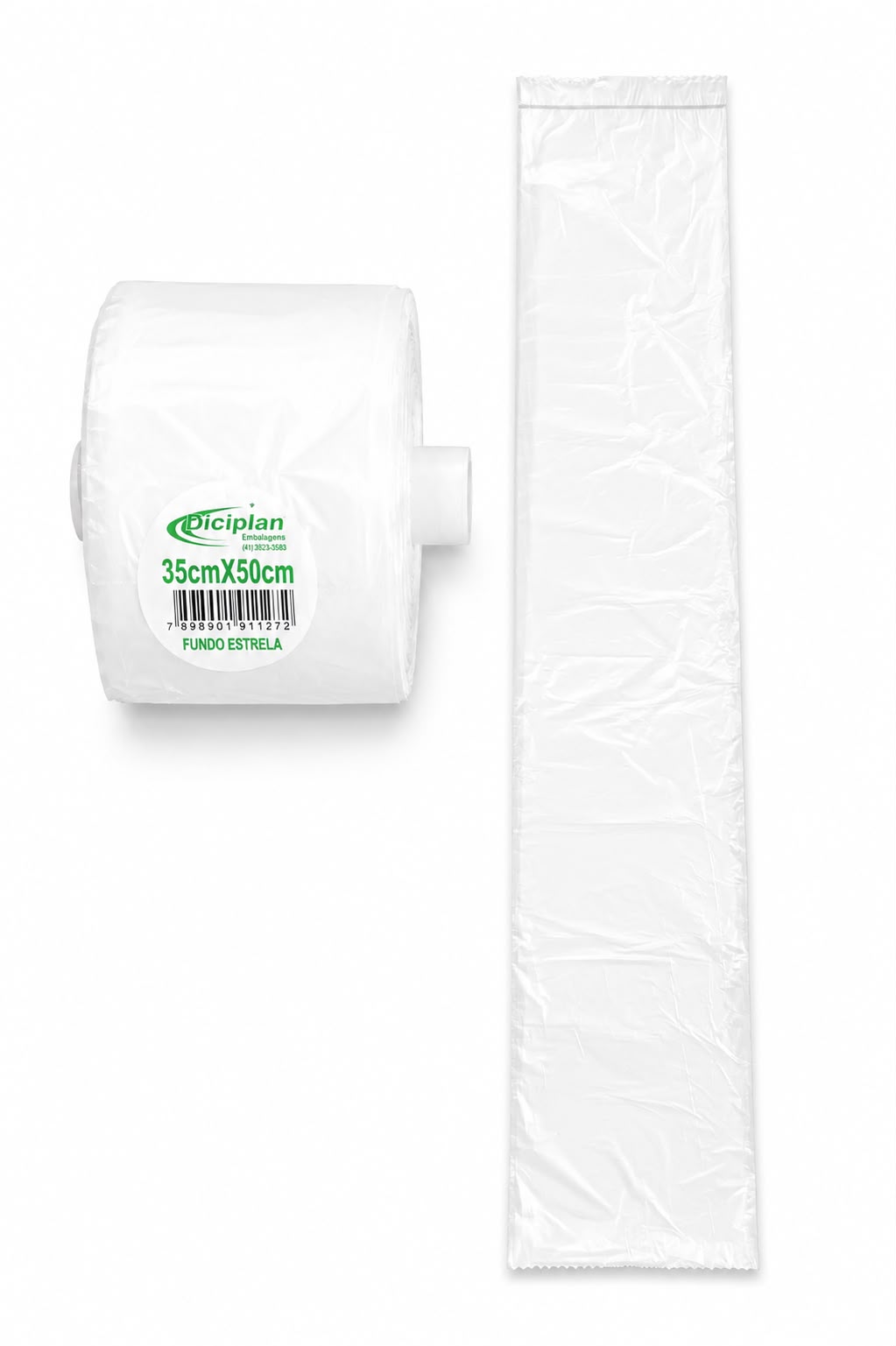 Bobina Fundo Estrelado Alimentos G 35x50