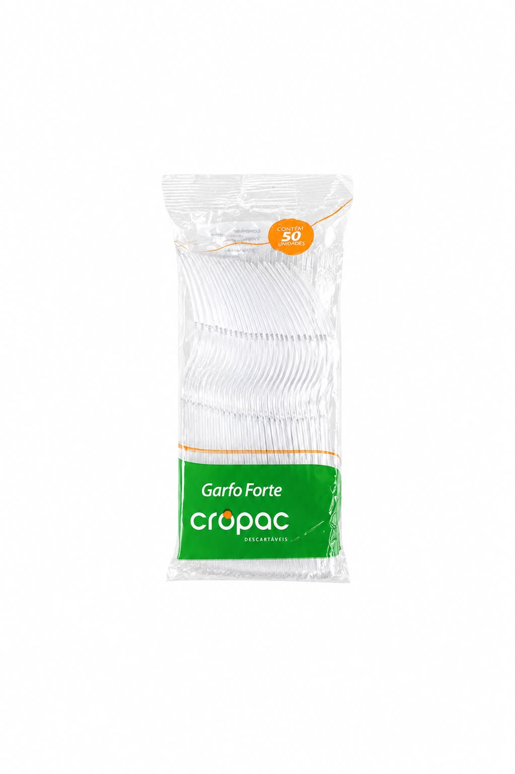 Garfo Forte Cristal Pct 50un